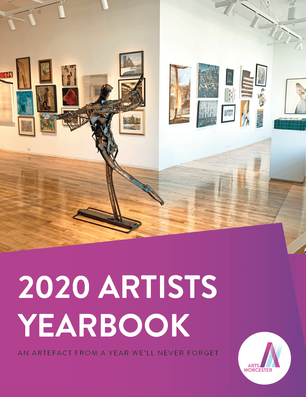 the 2020 ArtsWorcester Artists Yearbook